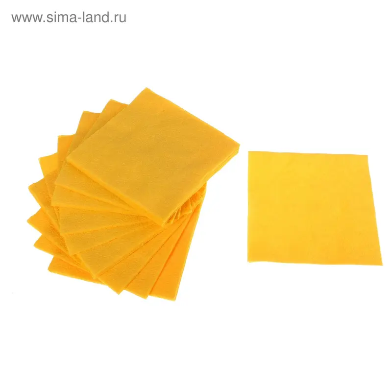 Салфетки "Биг-Пак", пачка 400 л., цвет - желтый