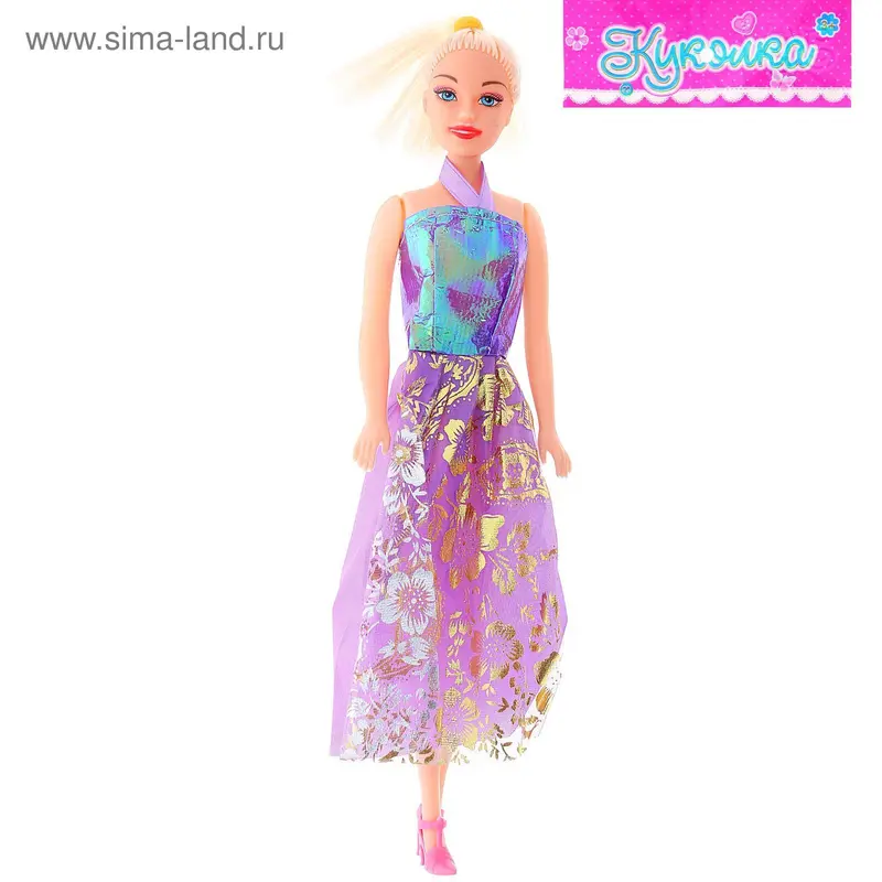 Кукла «Белла» в длинном платье, МИКС