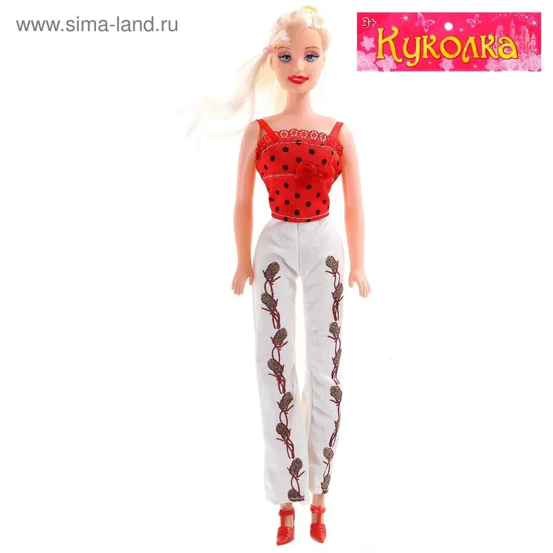 Кукла "Глория" в брюках, МИКС, 28 см