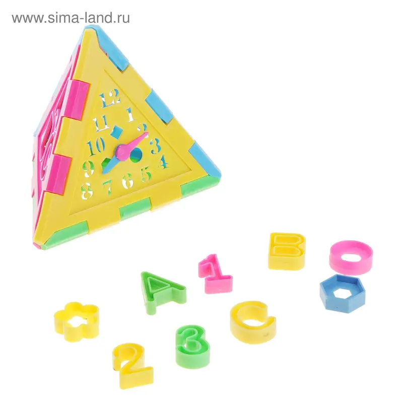 игрушка логическая треугольник в сетке №YJ63688-4