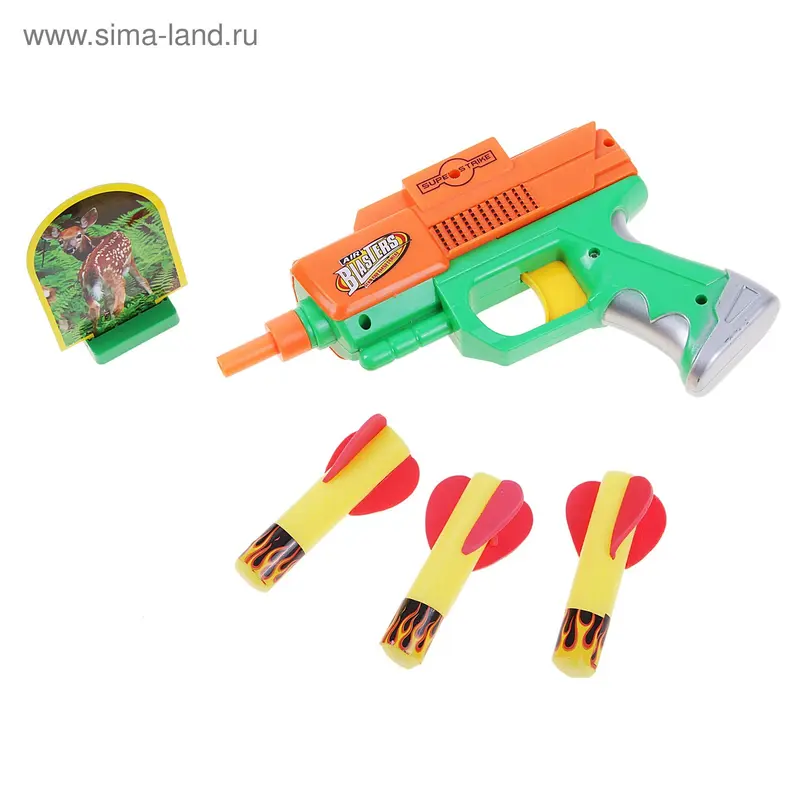 Пистолет, с мягкими пулями