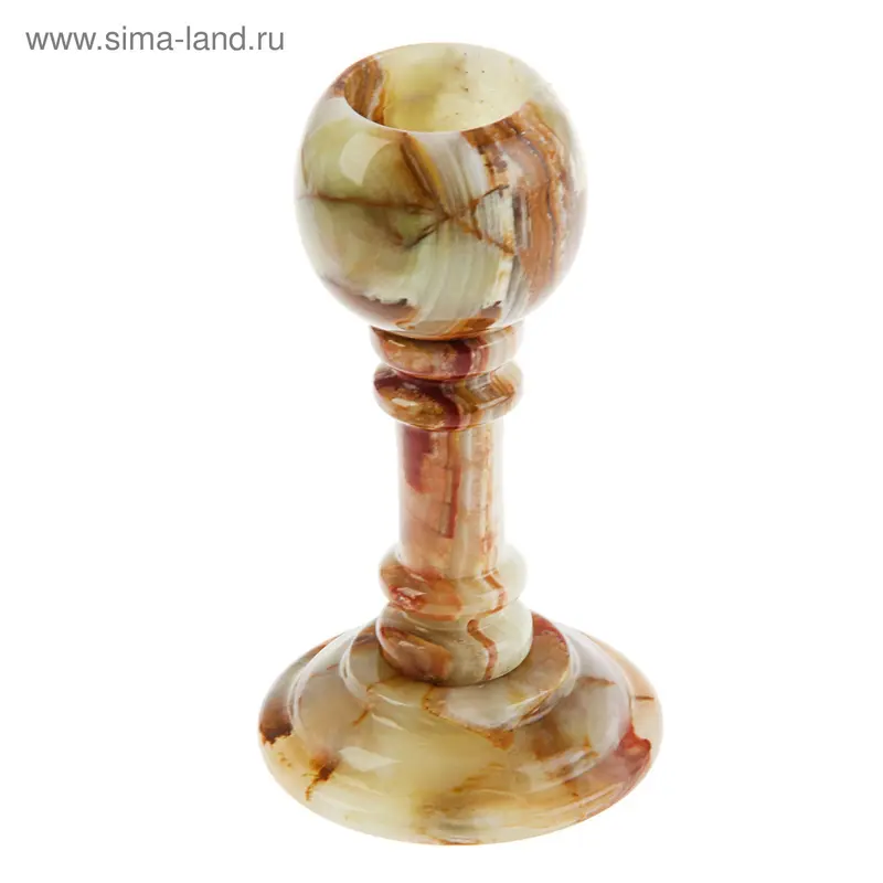 подсвечник оникс 4,5*3" 12*7,5*4 см