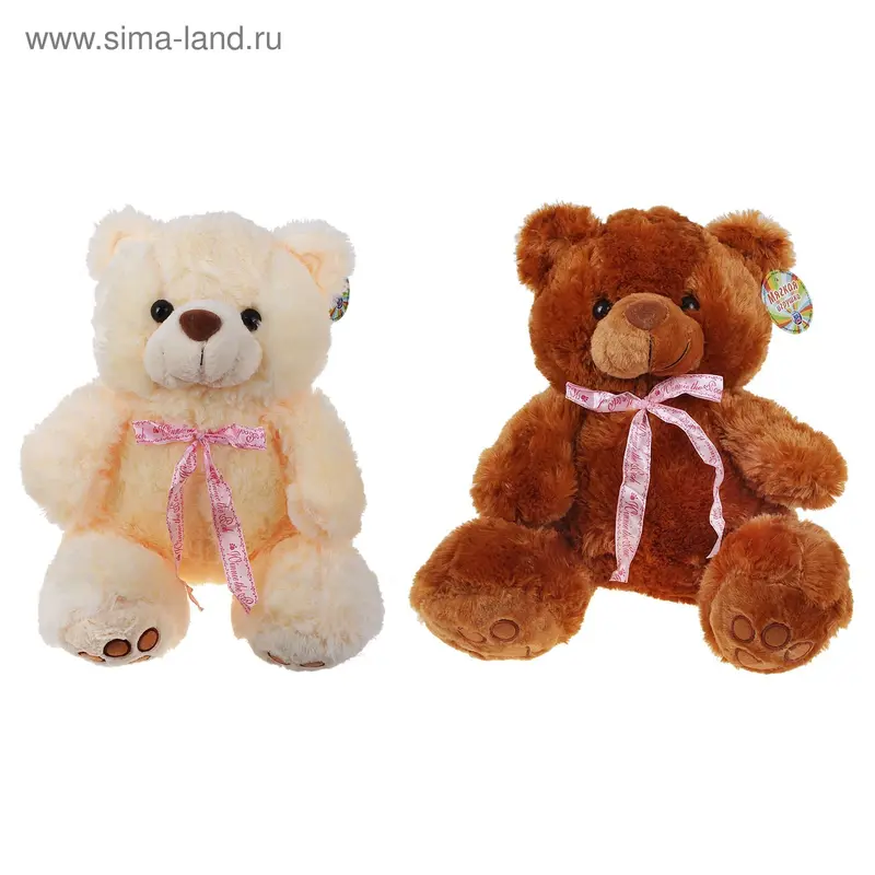 м медведь с вышитыми лапами № 4 42см 938/13