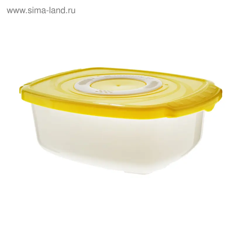 Контейнер для продуктов 1,25 л Galaxy, цвет МИКС