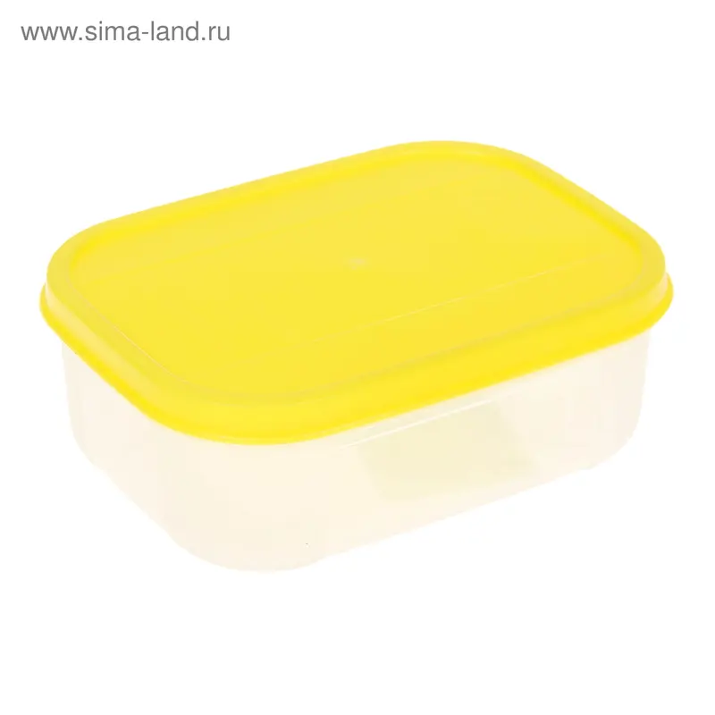 Контейнер пищевой Bio, 350 мл, цвет жёлтый