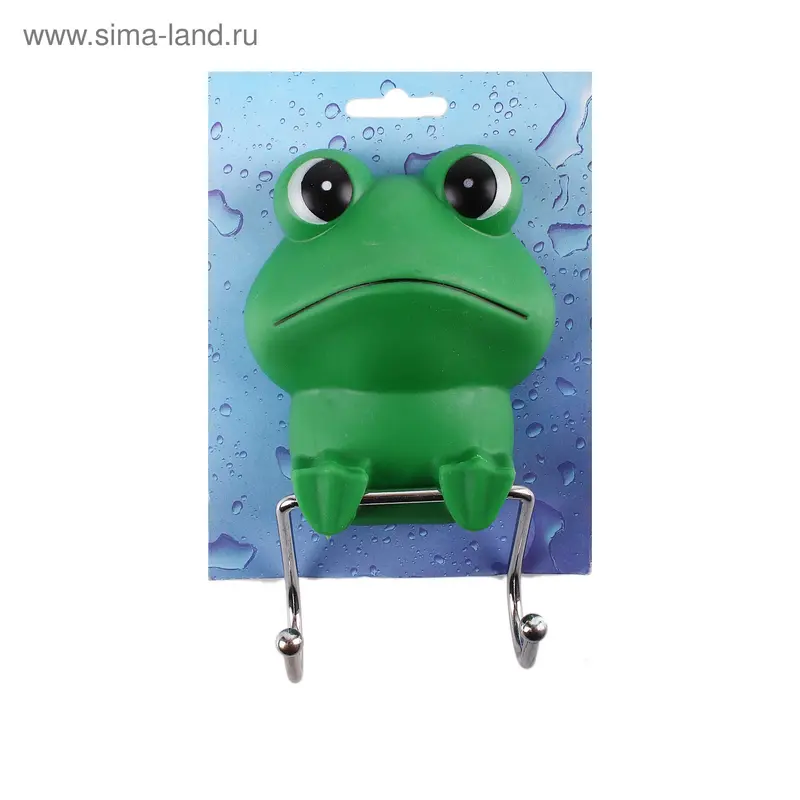 Крючок двойной "Лягушонок" на присосках