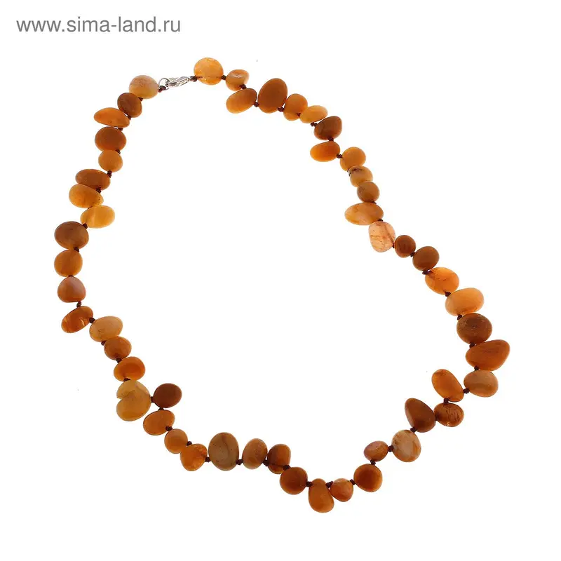 Бусы бабочка «Селенит», 50см
