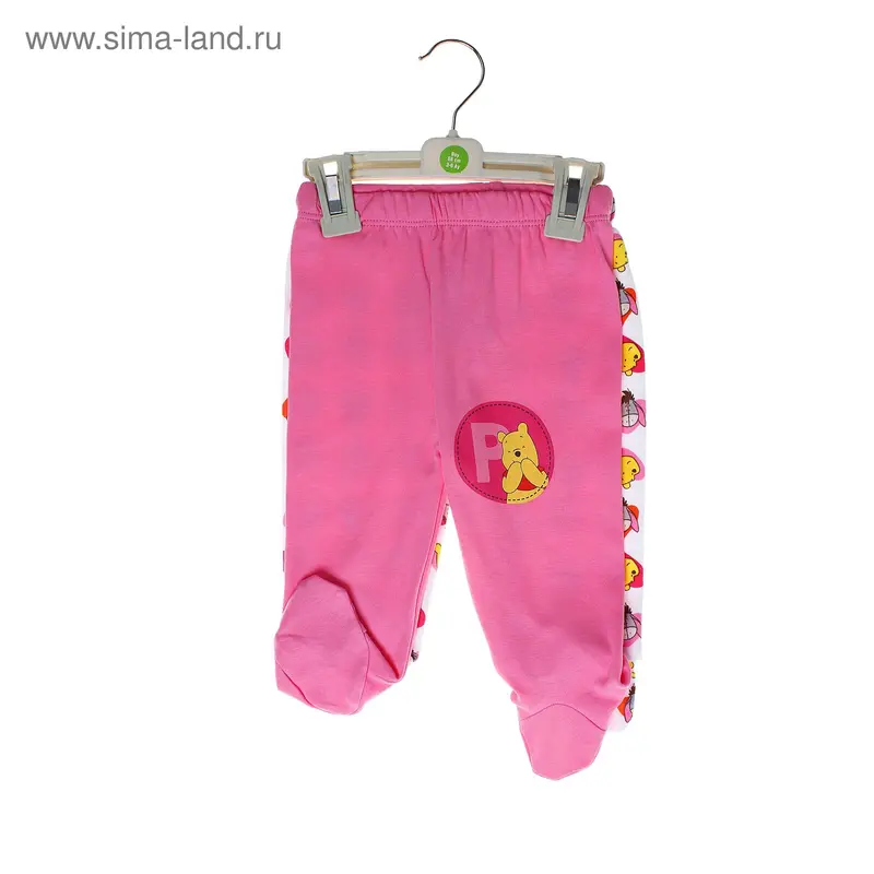 Ползунки "Винни Пух", 2 шт., рост 74-80 см (9-12 мес)