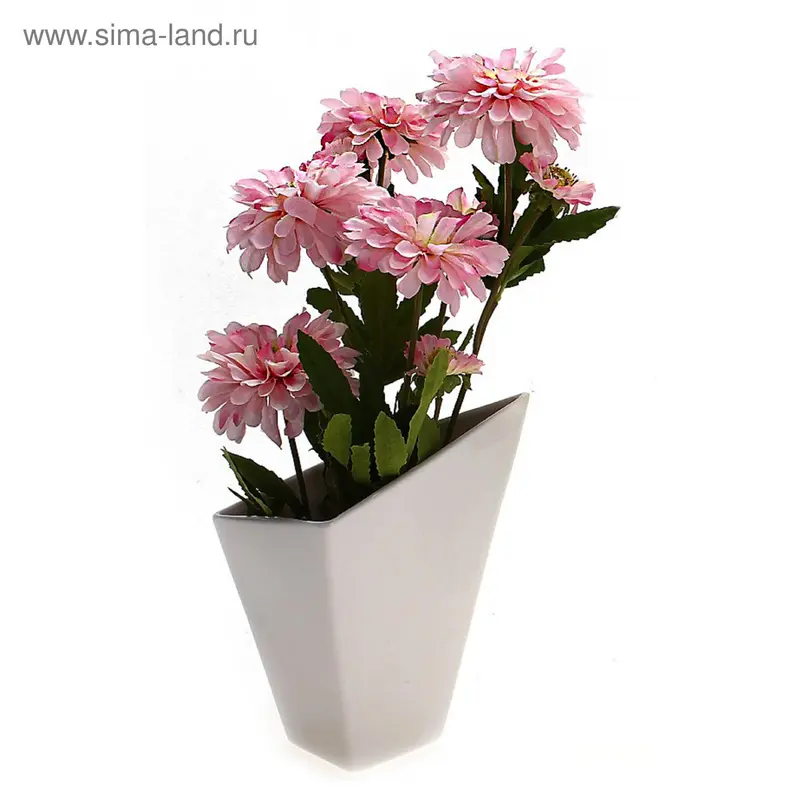 композиция горшочек скос 25*12 см гербера