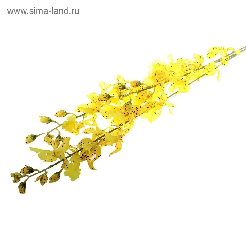 цветы искусственные орхидея крап 100 см d-6 см