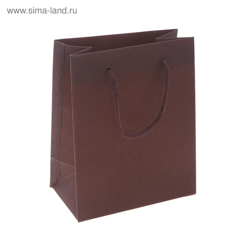 пакет пластик однотонный S (цвета микс)
