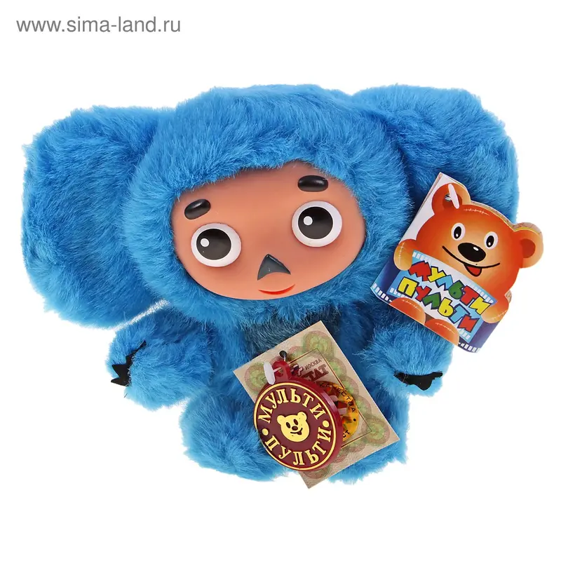 Мягкая игрушка "Чебурашка", озвученная