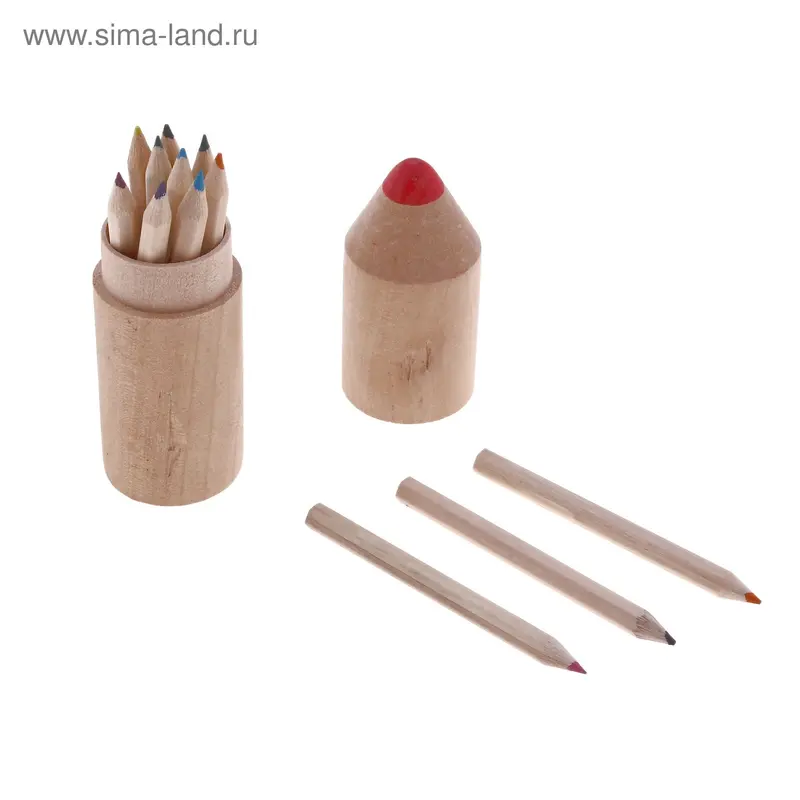 Карандаши, 12цв. МИНИ