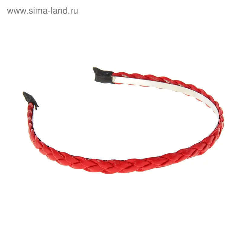 ободок для волос "Коса" классическая микс