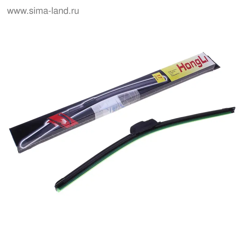 щетка стеклоочистителя всесезонная, бескаркасная 17"/43 см HONGLI