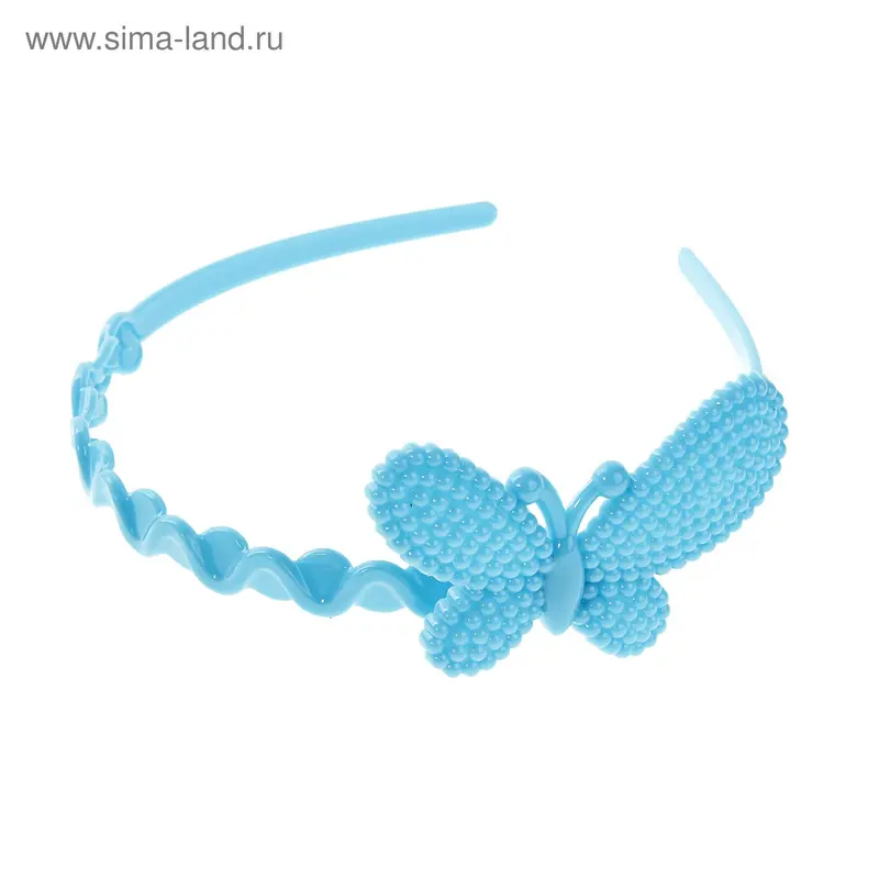 ободок для волос "Монпасье" бабочка микс