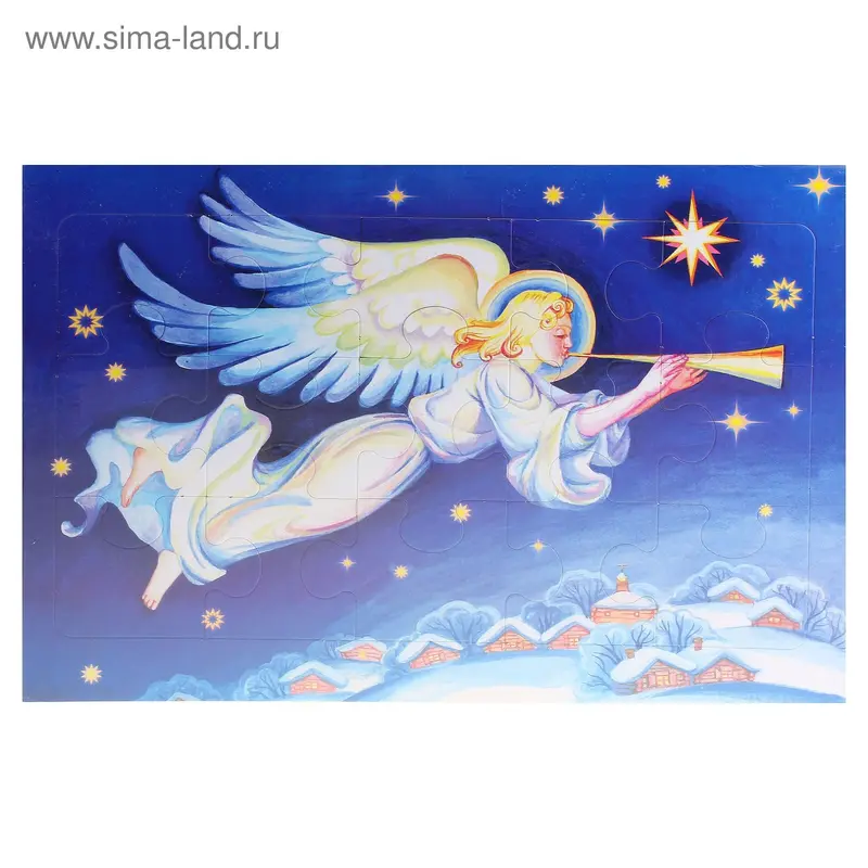 Пазл-рамка "Ангел", 15 элементов