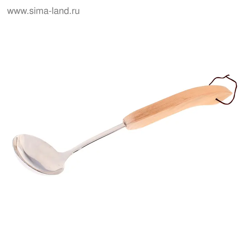 Черпак металл. с дерев.ручкой, 0,1л