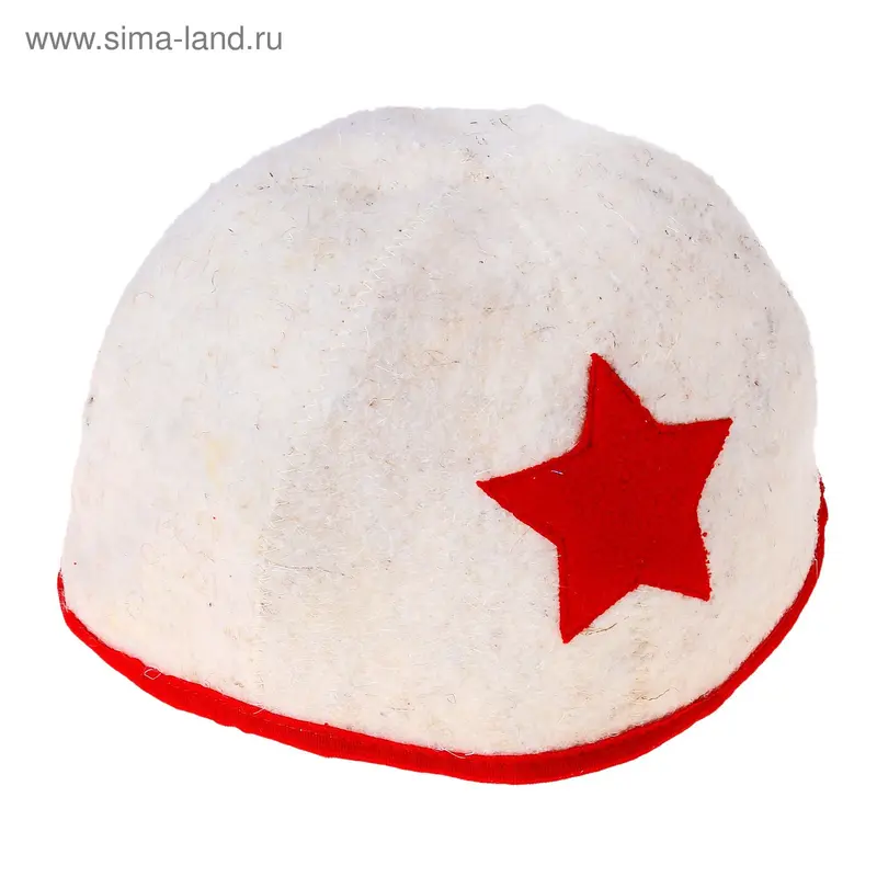 Шапка банная Каска, войлок