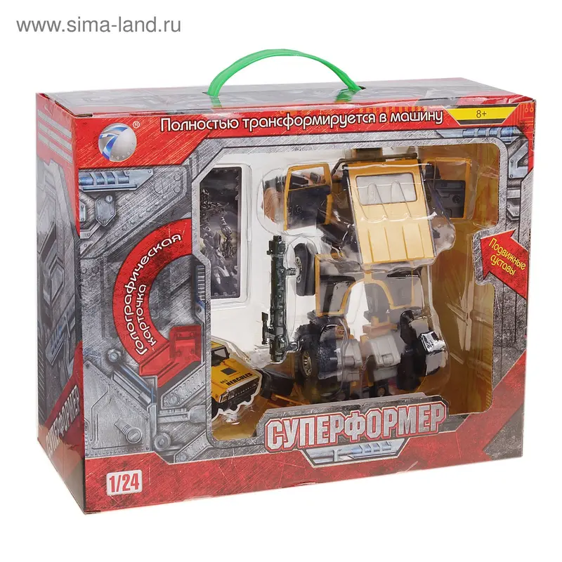 Робот металл "Суперформер", трансформируется, джип