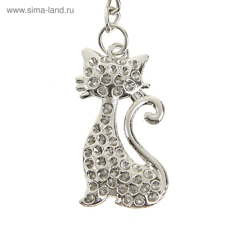 Брелок металл "Кошка"
