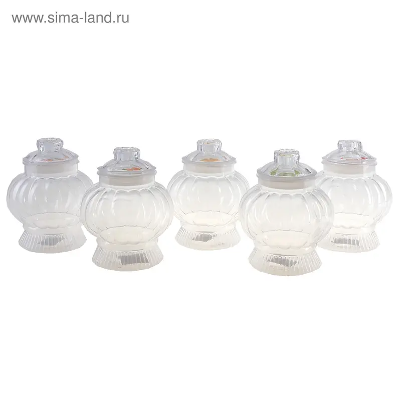 Конфетница "Фонарик", цвета МИКС