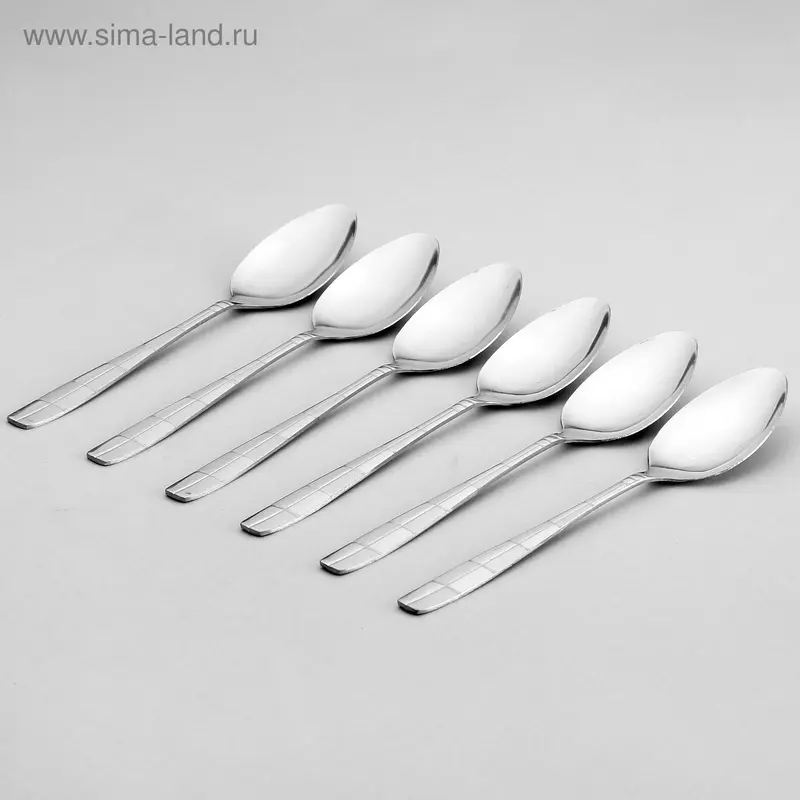 Набор ложек столовых Доляна «Забава», 20 см, 6 шт