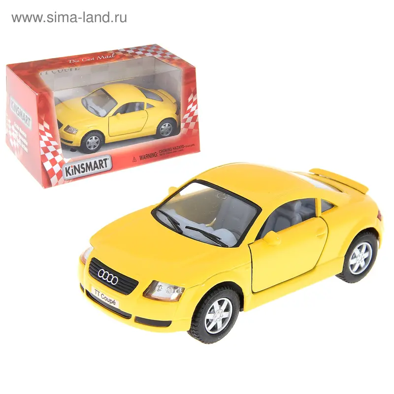 Машина Audi TT Coupe (WB), масштаб 1:32, цвета МИКС