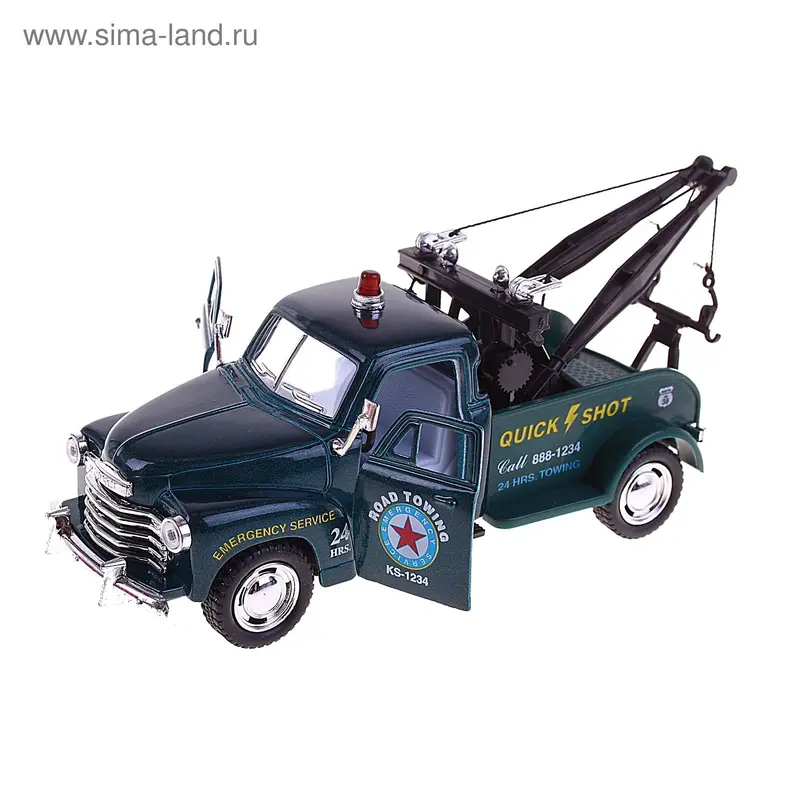 Машина металлическая 1953 Chevrolet 3100 Wrecker, масштаб 1:38