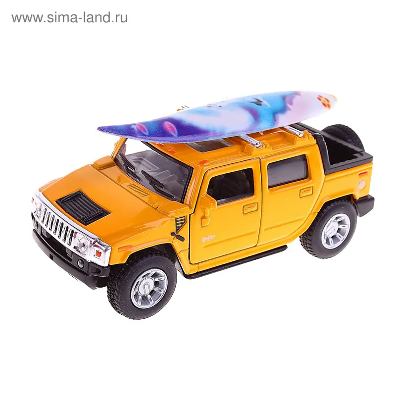 Машина металлическая Hummer H2, масштаб 1:40, МИКС