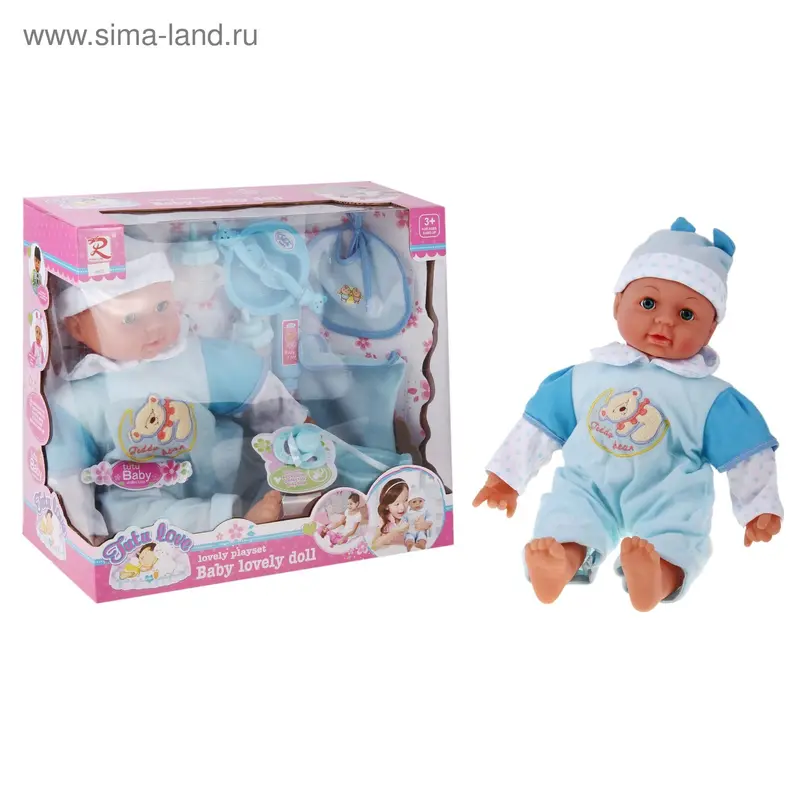 пупс с аксессуар в кор №8 801