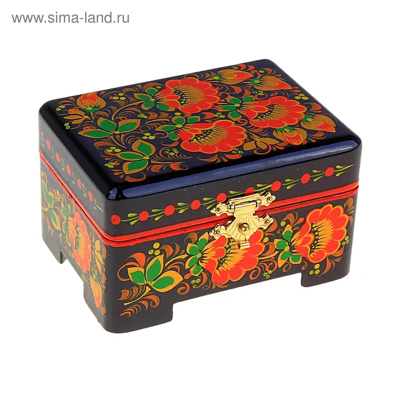Шкатулка"Хохлома"