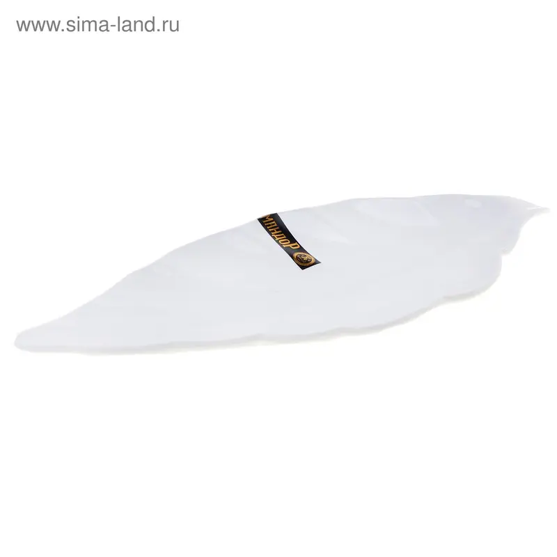 блюдо керамика лист 32*14 см