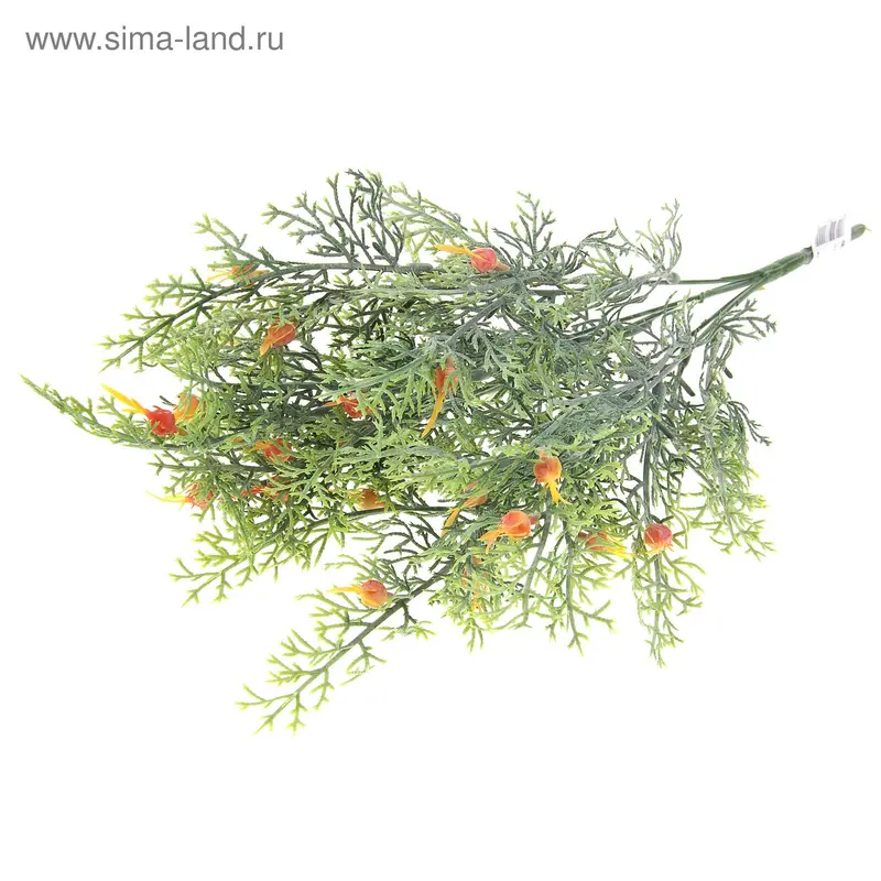 букет 43 см трава с цветами