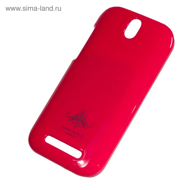Чехол-накладка HTC One SV, глянец фуксия