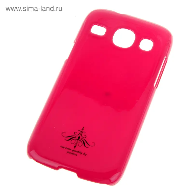 Чехол-накладка Samsung i8262-Galaxy Core, глянец фуксия