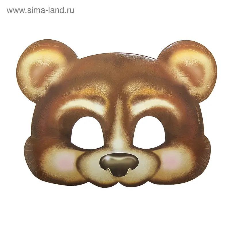 Маска карнавальная «Мишка»