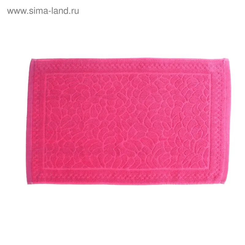 Полотенце для ног "Этель" Афины пинк 40*60 см, 100% хлопок, 580 г/м2