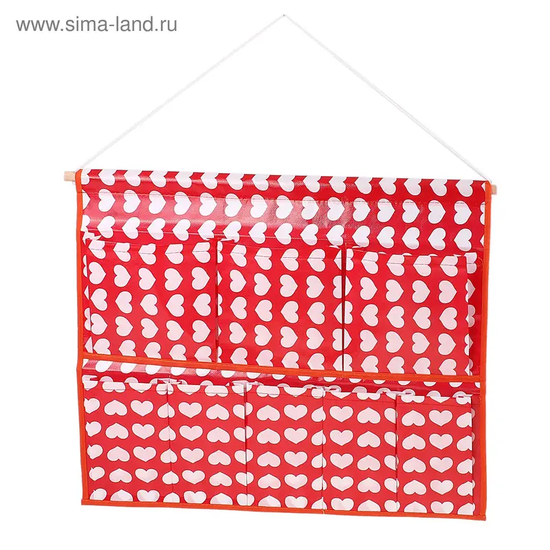 Кармашки "Сердца", 8 штук