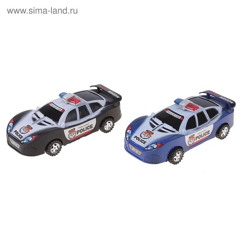 машина инерц полиция (2 вида) в пак