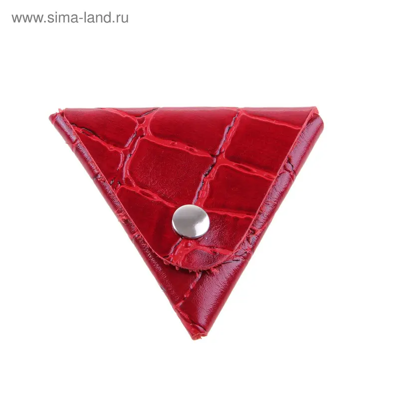 Футляр для монет, красная рептилия