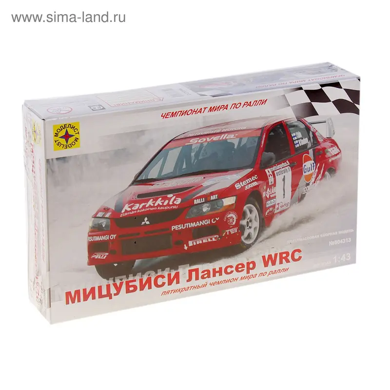 Сборная модель «Автомобиль Мицубиси Лансер WRC»
