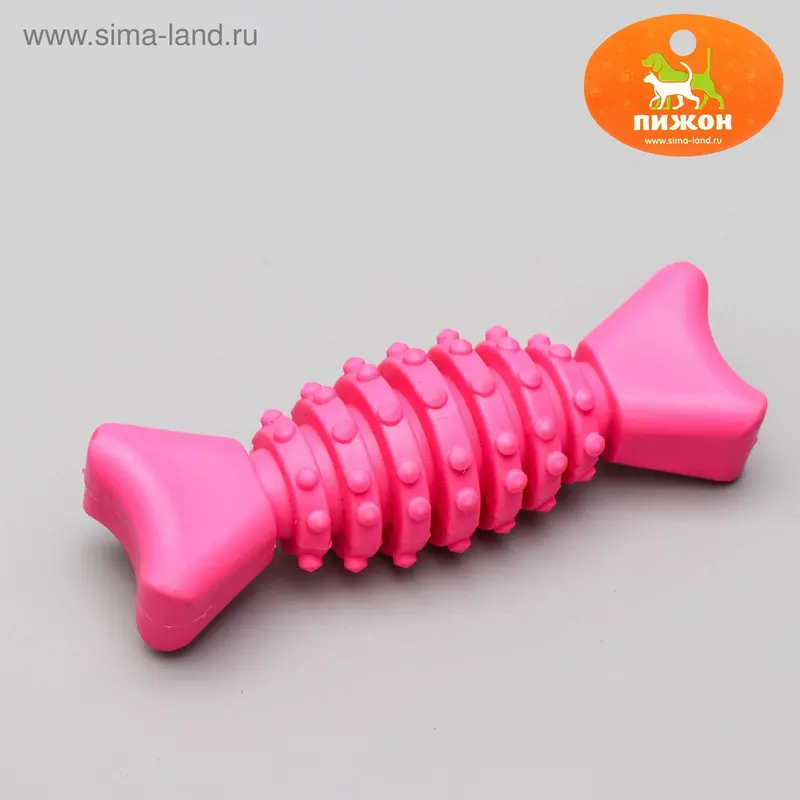 Игрушка жевательная "Конфетка", TPR, 12 см микс цветов