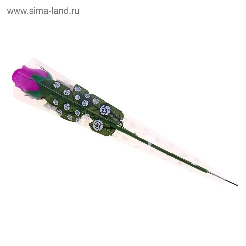 Ночник "Роза фиолетовая", 32х6х6 см
