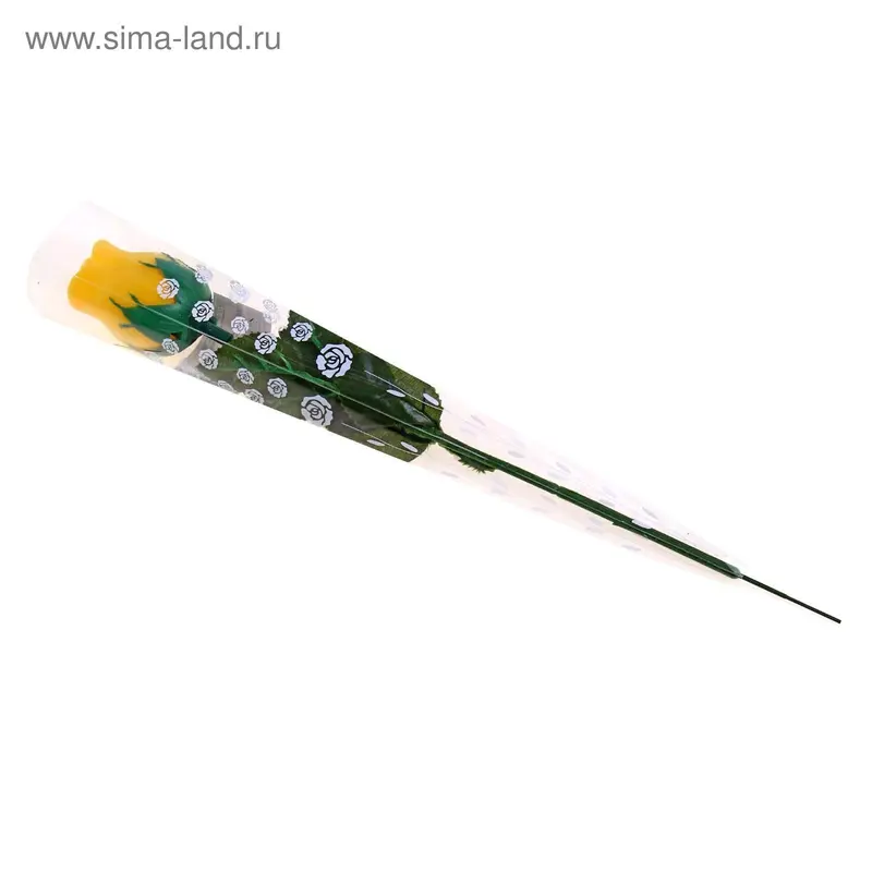 Ночник "Роза желтая", 32х6х6 см