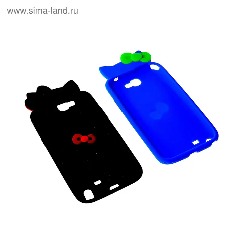 Крышка для телефона Samsung Galaxy Note 2, 7100, "Кошка", силикон, МИКС