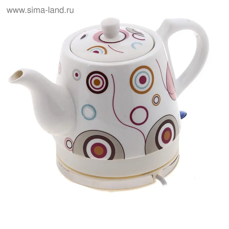 Чайник электрический 1.2 л, керамика