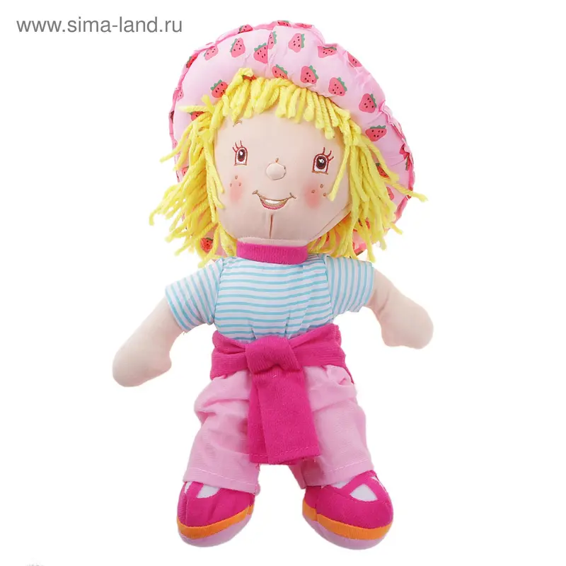 Мягкая игрушка "Кукла в шляпе и штанах"