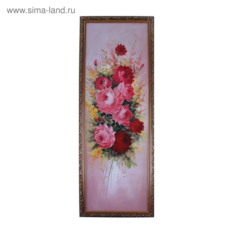 Картина Розы39-43 №3-316 д.с.30x90 см