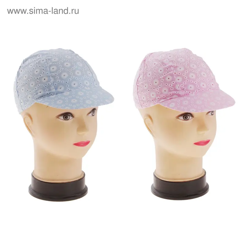 Кепка для девочки, размер 52, цвета МИКС